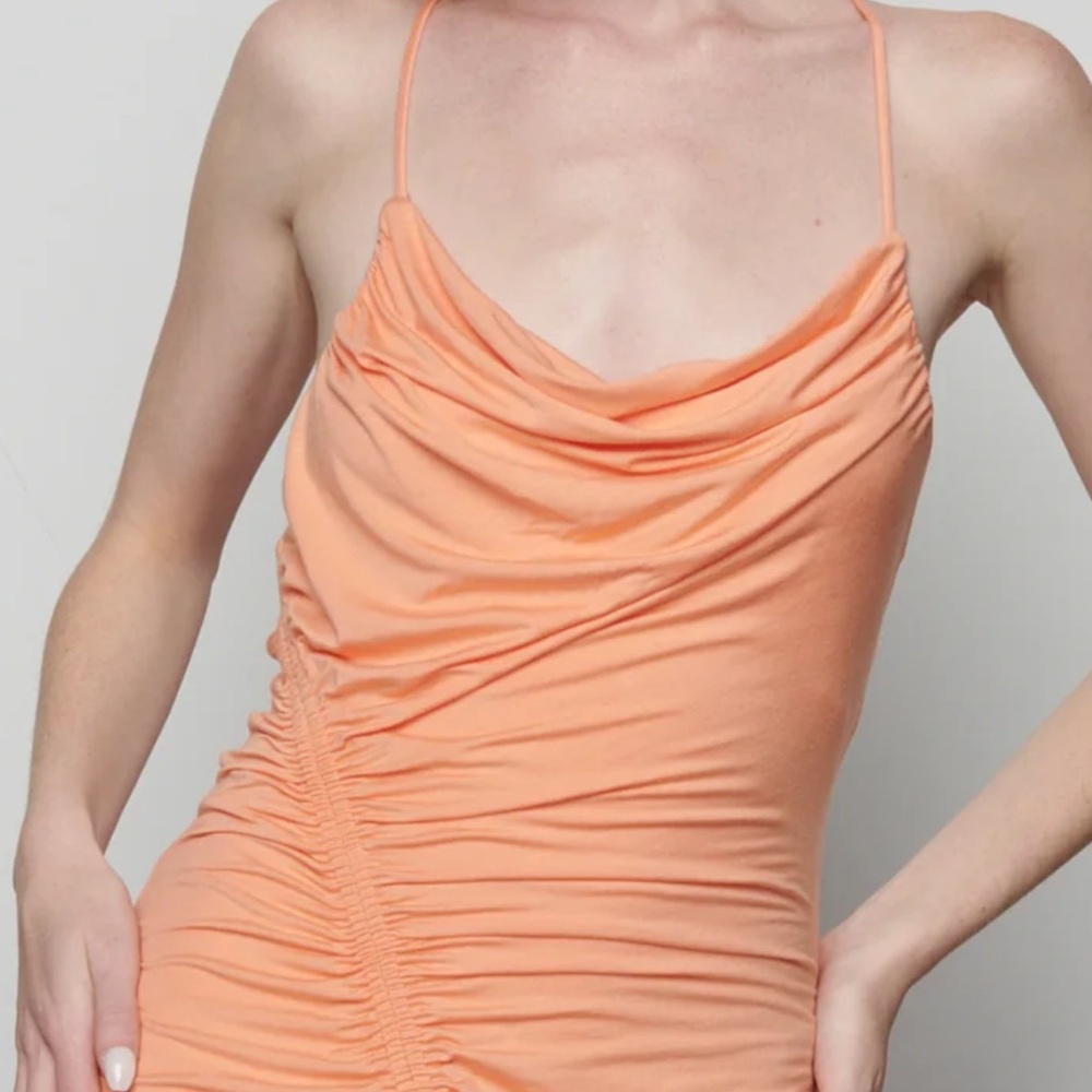 Bailey 44 Vibrant Cowl Neck Dress